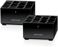Netgear MK62-100PES netwerkextender Netwerkzender & -ontvanger 10,100,1000 Mbit/s Zwart - thumbnail
