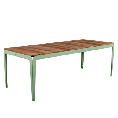 Weltevree Bended tuintafel Wood 220 cm Pale Green
