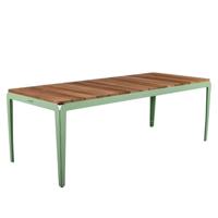 Weltevree Bended tuintafel Wood 220 cm Pale Green - thumbnail