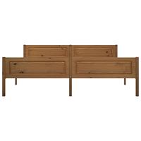 Bedframe massief grenenhout honingbruin 180x200 cm - thumbnail
