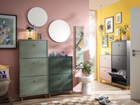 Schildmeyer Schoenenkast Bjarne (3 vakken, pistache) - thumbnail