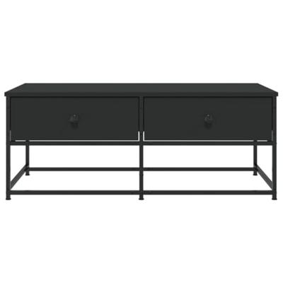 Salontafel 100x51x40 cm bewerkt hout zwart