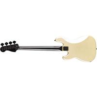 Fender Duff McKagan Deluxe Precision Bass RW White Pearl elektrische basgitaar met gigbag - thumbnail