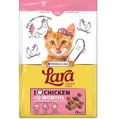 VERSELE-LAGA Lara Junior Chicken - droog kattenvoer - 1,9kg