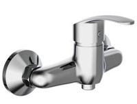 Douchekraan Schütte Sirani Eéngreepsmengkraan Geluidloos Klassiek Chroom - thumbnail