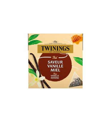 Twinings Zwarte thee vanille honing 20 Zakjes