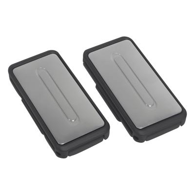 Gordelklemmen zilver 2 stuks