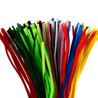 Creativ Company Chenille, l: 45 cm, dikte 6 mm, diverse kleuren, 200 div/ 1 doos - thumbnail