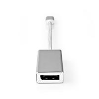 USB-Adapter | USB 3.2 Gen 1 | USB-C© Male | DisplayPort Male | 5 Gbps | 0.20 m | Rond | Verguld | - thumbnail