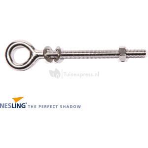 Nesling bout m8x100mm+oogmoer rvs