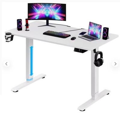 Zit Sta Bureau In hoogte verstelbaar - Wit 110x60x73-118cm