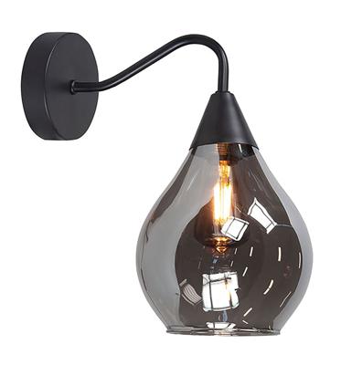 Highlight Wandlamp Cambio H 27 cm Ø 15 cm zwart