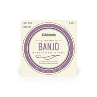 D&apos;Addario EJS57 Stainless Steel Custom Medium 11-22 snaren voor vijfsnarige banjo - thumbnail