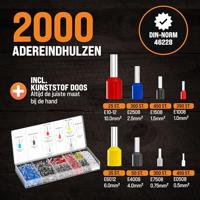 Krimptang inclusief 1200st. kabel eindhulzen - thumbnail