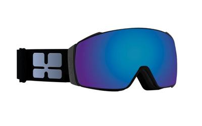 Aphex Orion Sneeuwbril Matt Black/Revo Blue One Size