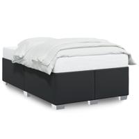 Bedframe zonder matras 120x190 cm kunstleer zwart - thumbnail