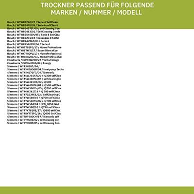 Bosch Siemens Verzorgingsset voor Wasdrogers 4x125 ml