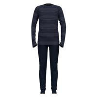 Odlo Active Warm Eco Thermoset Kinderen Dark Sapphire - Gray Ridge 128 - thumbnail