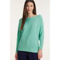 Catwalk Junkie fijngebreide trui Batsleeve lichtgroen - thumbnail