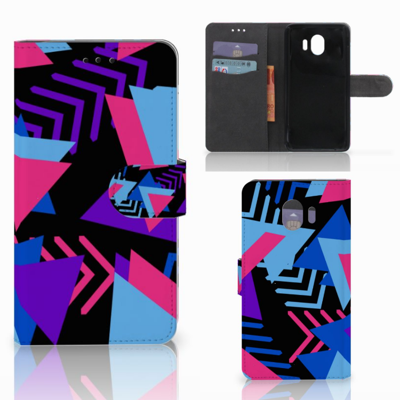 Samsung Galaxy J4 2018 Book Case Funky Triangle Samsung Galaxy J4 2018 Book Case Funky Triangle