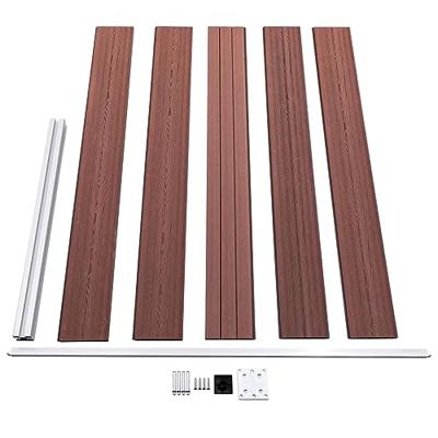 VidaXL Schutting 175x105 cm hkc bruin