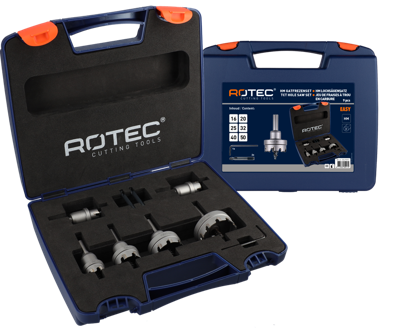 Rotec Gatfrezenset '534 Easy | Tmax=12mm' | 9-Delig | Ø16-50 - 534.9010