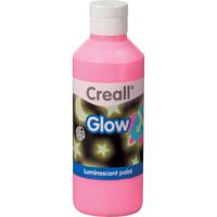 Creall glow in the dark verf roze, 250ml - thumbnail