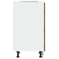 Onderkast Lyon 40x46x81,5 cm bewerkt hout gerookt eikenkleurig - thumbnail