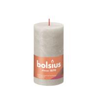 Bolsius Kaars 13x6,8 cm Zand Grijs - thumbnail