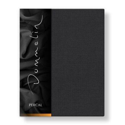 Dommelin Dommelin Hoeslaken Uni Percal 200TC 556 Steenkool 100x220/30