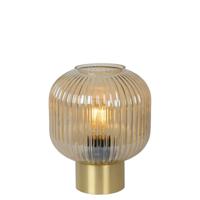 Lucide MALOTO - Tafellamp - Ø 20 cm - 1xE27 - Amber - thumbnail