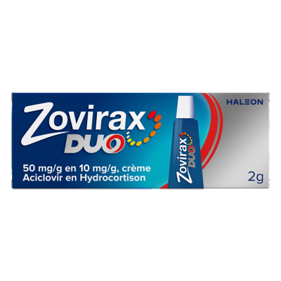 Zovirax Koortslipcrème Duo Zovirax Koortslipcrème Duo