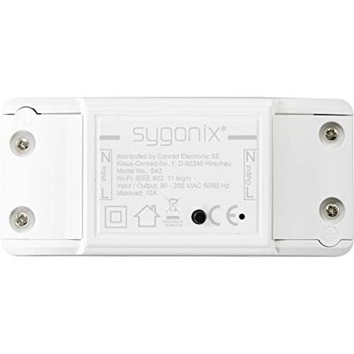 Schakelaar WiFi 1-kanaals Schakelvermogen (max.) 2300 W