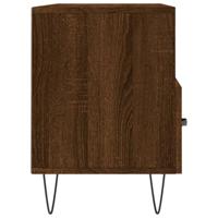 Tv-meubel 102x36x50 cm bewerkt hout bruin eikenkleur - thumbnail