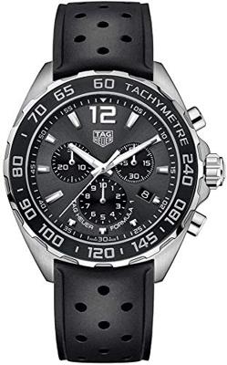 Tag Heuer Formule 1 chronograaf quartz herenhorloge, 43 mm, CAZ1011.FT8024