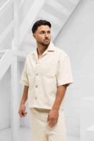 Equalité Astra Denim Boxy Shirt Heren Gebroken Wit - Maat XS - Kleur: Gebroken Wit | Soccerfanshop - thumbnail