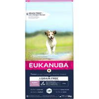 Eukanuba Puppy & Junior S/M graanvrij zeevis hondenvoer 2 x 12 kg - thumbnail