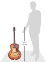 Godin 5th Avenue Kingpin P90 Cognac Burst elektrische gitaar - thumbnail