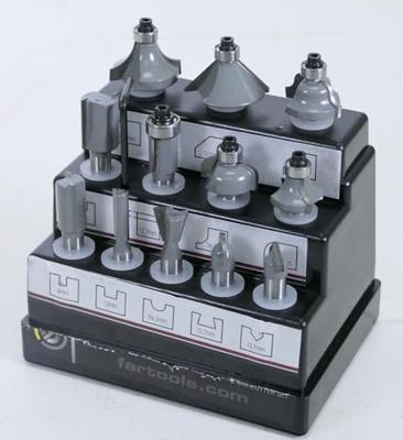 Multifunctionele frezenset Fartools 8 mm 12 Onderdelen