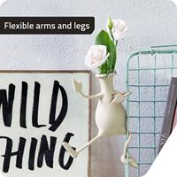 Florino Flexibele Vaas - Grijs - thumbnail