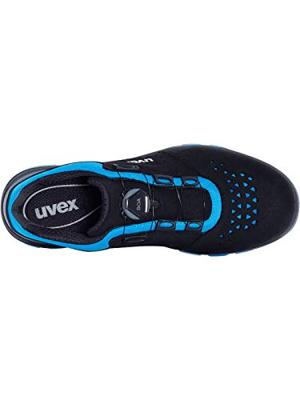 uvex 9558 9558244 Lage veiligheidsschoenen S1P Schoenmaat (EU): 44 Zwart/blauw 1 paar uvex 9558 9558244 Lage veiligheidsschoenen S1P Schoenmaat (EU): 44 Zwart/blauw 1 paar