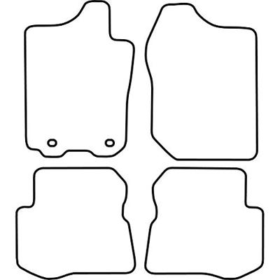 Automatten passend voor Suzuki Jimny vanaf 1998 TMSZ509