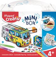 Joustra Maped creatief caravan inkleuren en vouwen - thumbnail