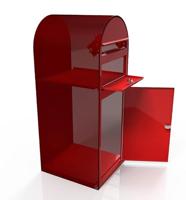 Bobi BrievenbusCargo 3001 Helderrood - 01.01.25.01 - thumbnail