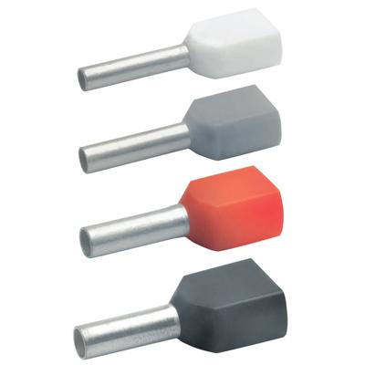 Klauke 8688 Dubbele adereindhulzen 0.34 mm² Deels geïsoleerd Turquoise 1000 stuk(s)