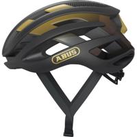 Abus helm airbreaker zwart goud l 59-61cm - thumbnail