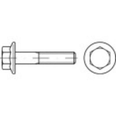 TOOLCRAFT 139638 Zeskantbouten met flens M16 60 mm Buitenzeskant DIN 6921 Staal 50 stuk(s)