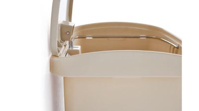 Pedaalemmer rubbermaid slim jim step on 50l wit