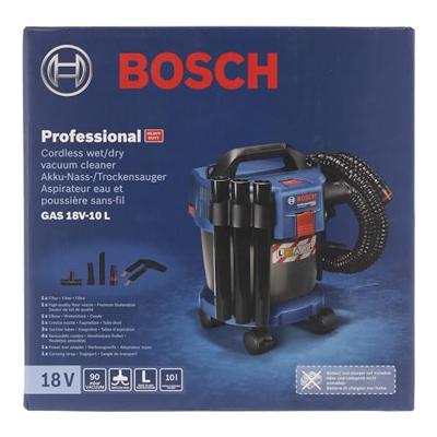 Bosch Professional GAS 18V-10 L Accu Nat- en Droogstofzuiger 18V Basic Body - 06019C6302 - thumbnail
