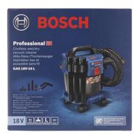 BOSCH PROFESSIONAL GAS 18V-10 L solo stofzuiger + ACC kartonnen systeem - thumbnail